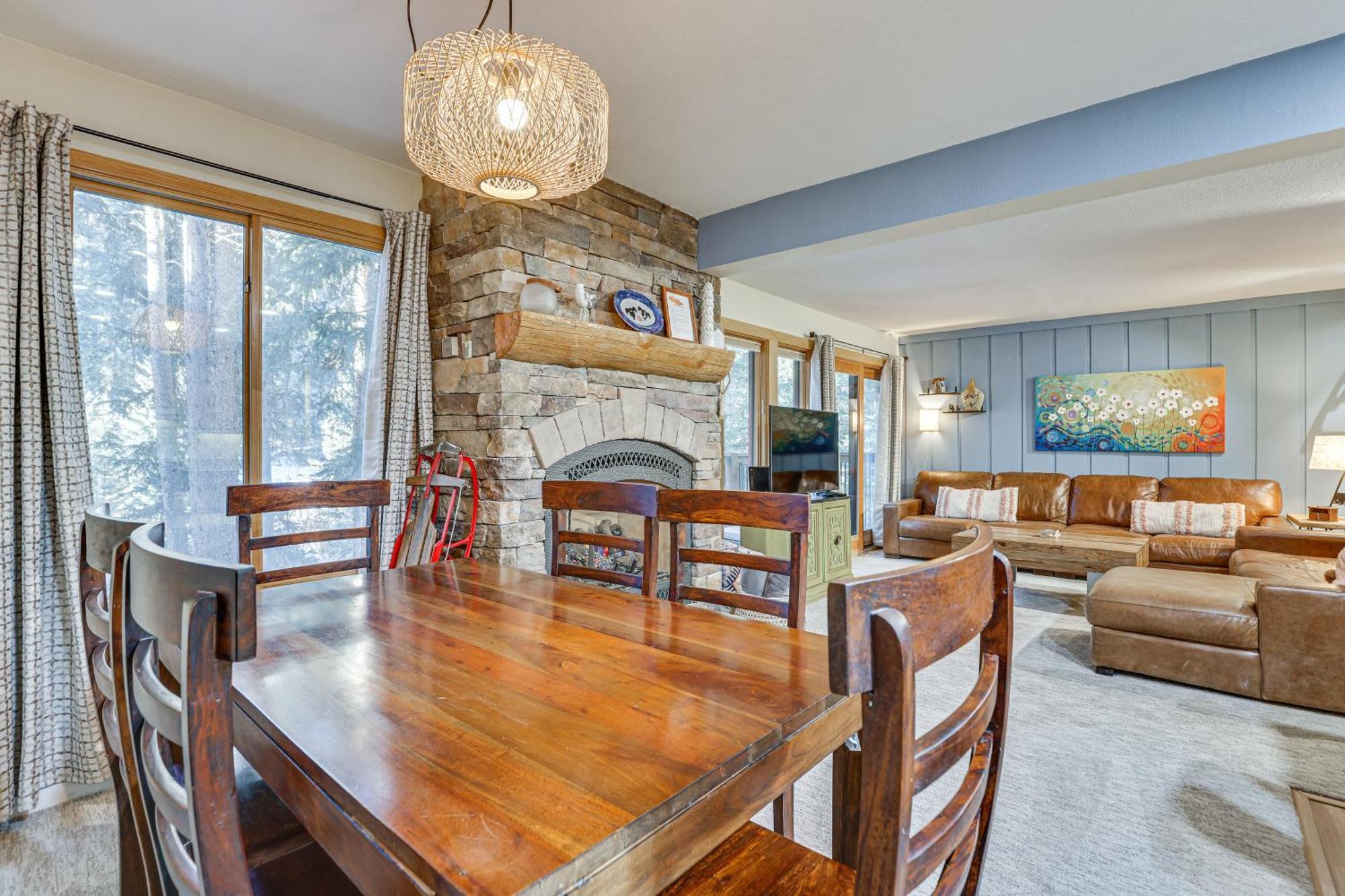Snowdogs Breck Condo With Fireplace Walk To Lifts Breckenridge Exteriör bild